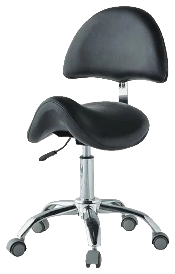 Tabouret selle avec dossier